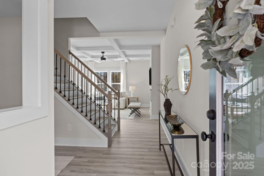 Furnished interior view inside a new home in , Gastonia (Image 14).