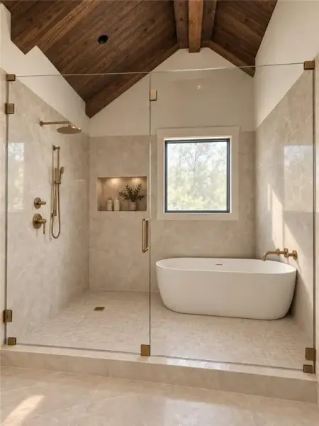Furnished interior view inside a new home in , Dawsonville (Image 8).