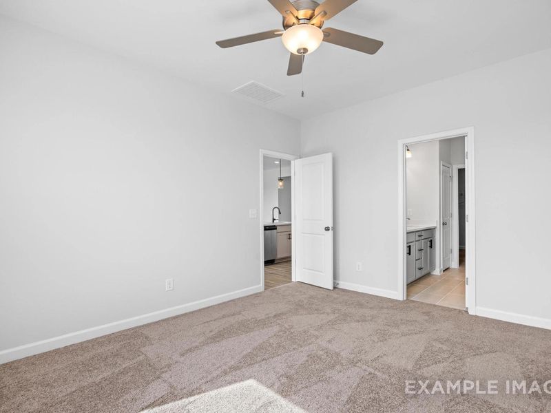 Spacious, unfurnished interior of a new home in Retreat at North Main, Lillington (Image 18).