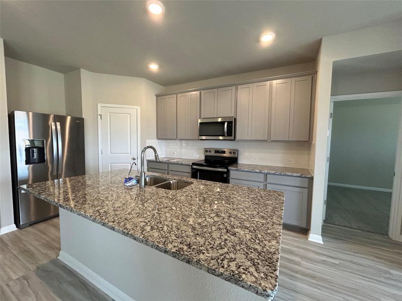 Furnished interior view inside a new home in Eastern Wells, Jarrell (Image 6). Furnished interior view inside a new home in Eastern Wells, Jarrell (Image 6).