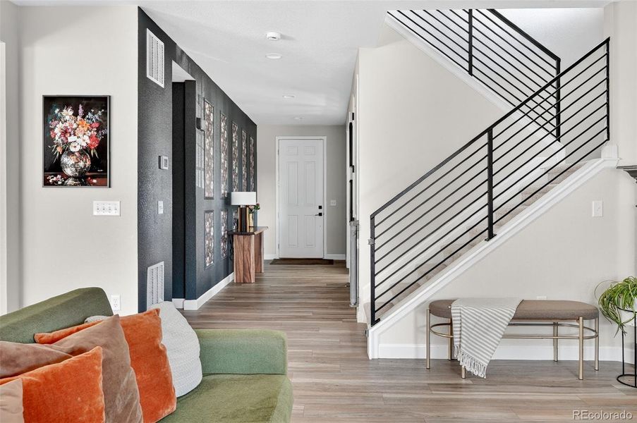 Furnished interior view inside a new home in Colliers Hill, Erie (Image 35). Furnished interior view inside a new home in Colliers Hill, Erie (Image 35).