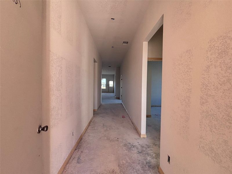 In-progress construction of a new home in The Colony 50s, Bastrop, TX (Image 6). In-progress construction of a new home in The Colony 50s, Bastrop, TX (Image 6).