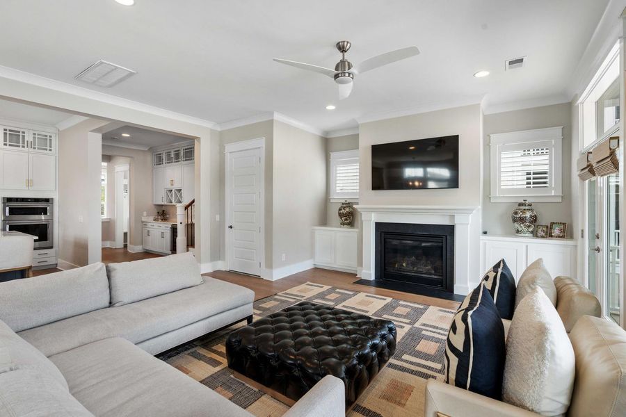 Furnished interior view inside a new home in , Mount Pleasant (Image 11).