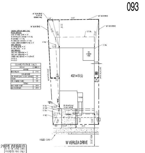 Plot Plan