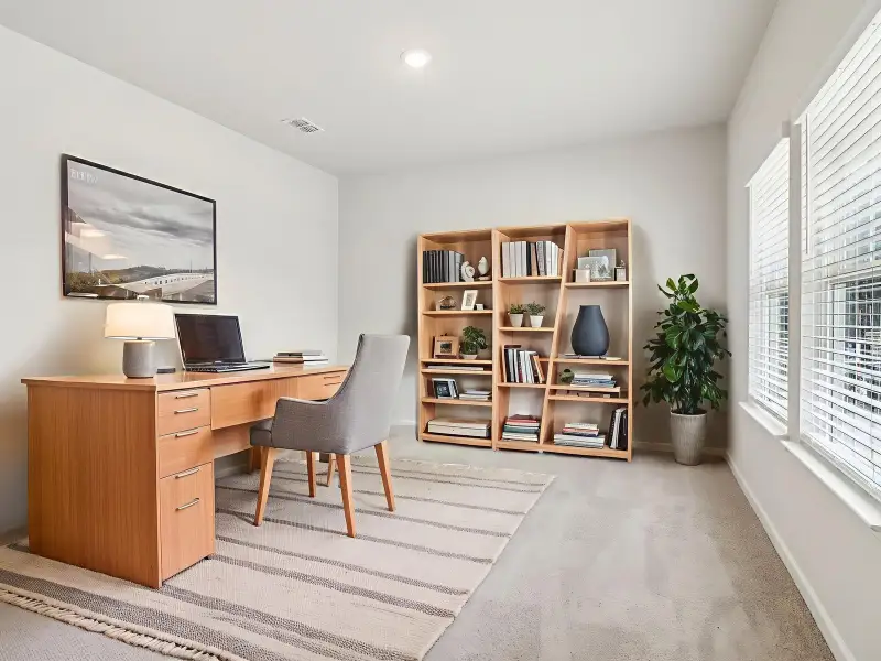 Furnished interior view inside a new home in Harmony Manor, Fairburn (Image 3).