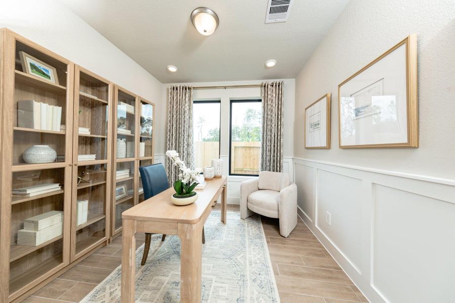 Furnished interior view inside a new home in Arabella on the Prairie, Richmond (Image 7).