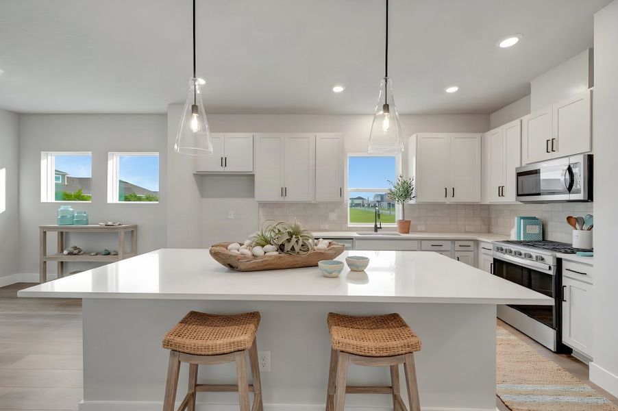 Furnished interior view inside a new home in Waterset Tradition Series, Apollo Beach (Image 6).