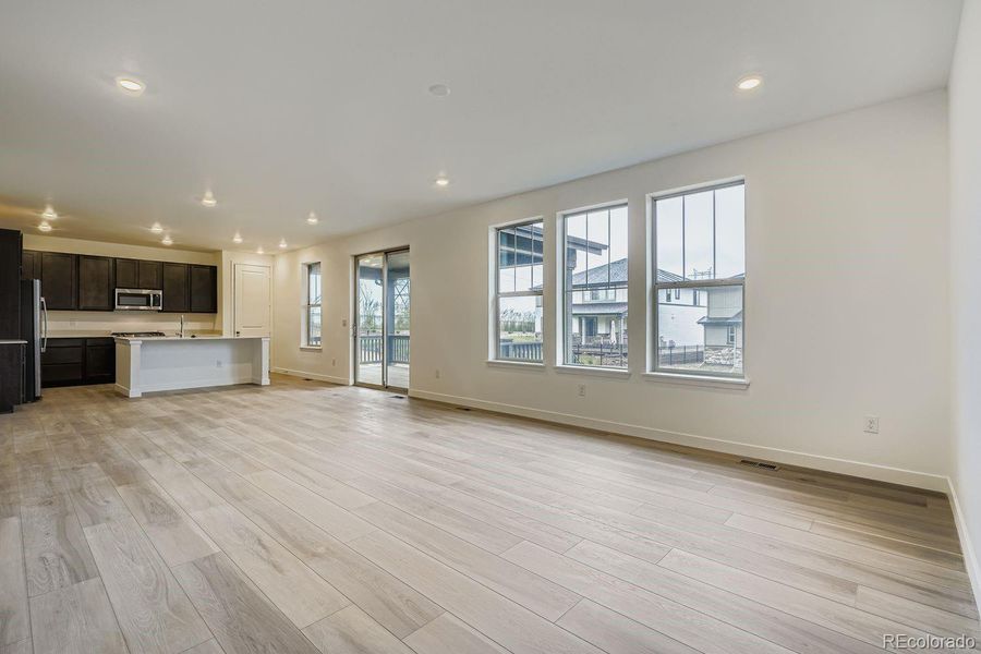 Spacious, unfurnished interior of a new home in Red Rocks Ranch: The Monarch Collection, Morrison (Image 11). Spacious, unfurnished interior of a new home in Red Rocks Ranch: The Monarch Collection, Morrison (Image 11).