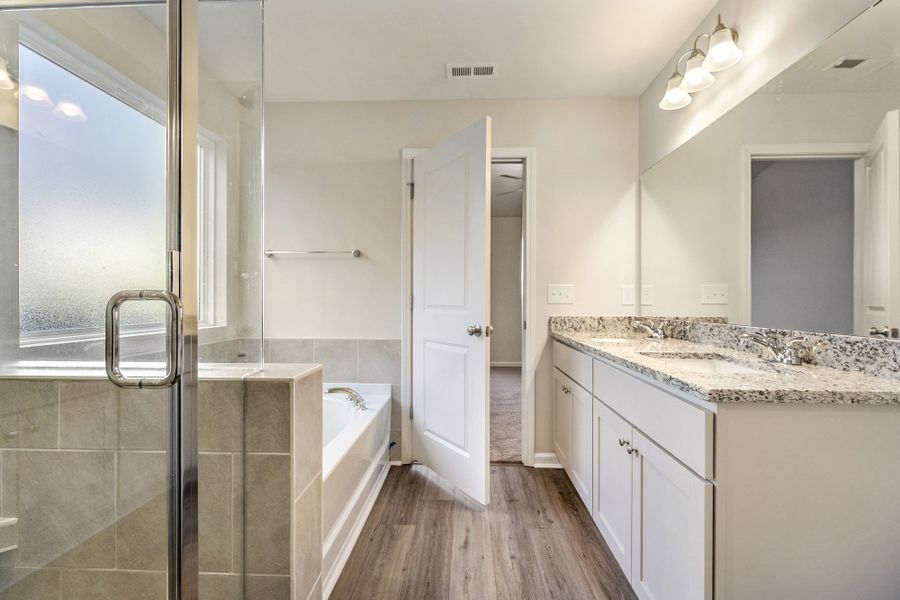 Furnished interior view inside a new home in Tucker Ridge, Pendleton (Image 10).