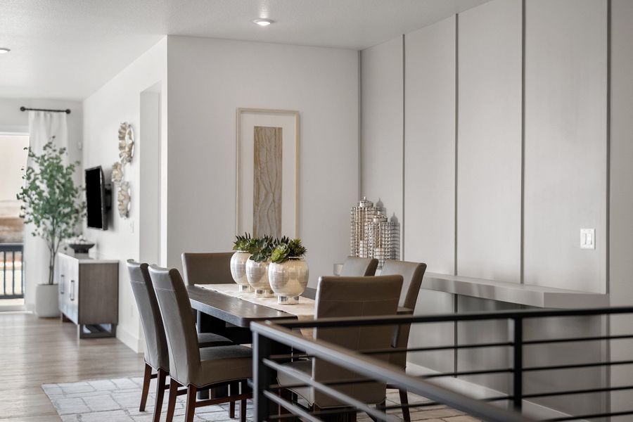 Representative furnished interior of a home built from the 1 by Trumark Homes in Trumark Homes at Tanterra, Parker (Image 9).