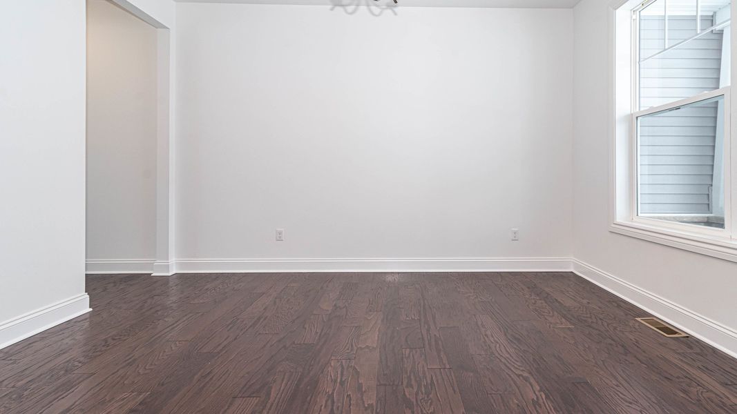 Representative unfurnished interior of a home built from the The Briarhaven III Side Entry by Norfolk Homes in Fosdick Glen of Saline, Saline (Image 37).