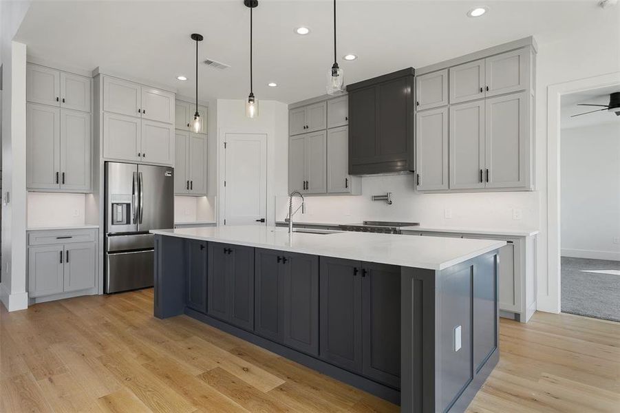 Furnished interior view inside a new home in , Fort Worth (Image 12). Furnished interior view inside a new home in , Fort Worth (Image 12).