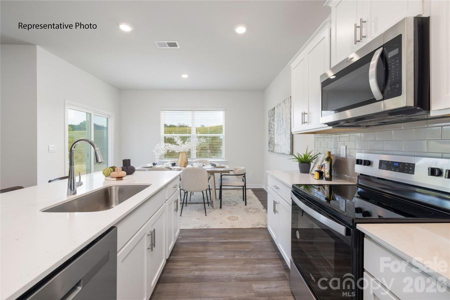 Furnished interior view inside a new home in Fergus Crossing, York (Image 13).