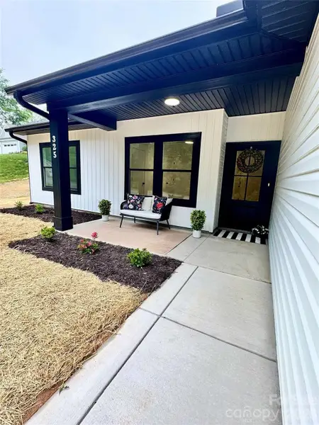 Exterior details and patio area of a home in , Landis (Image 16).