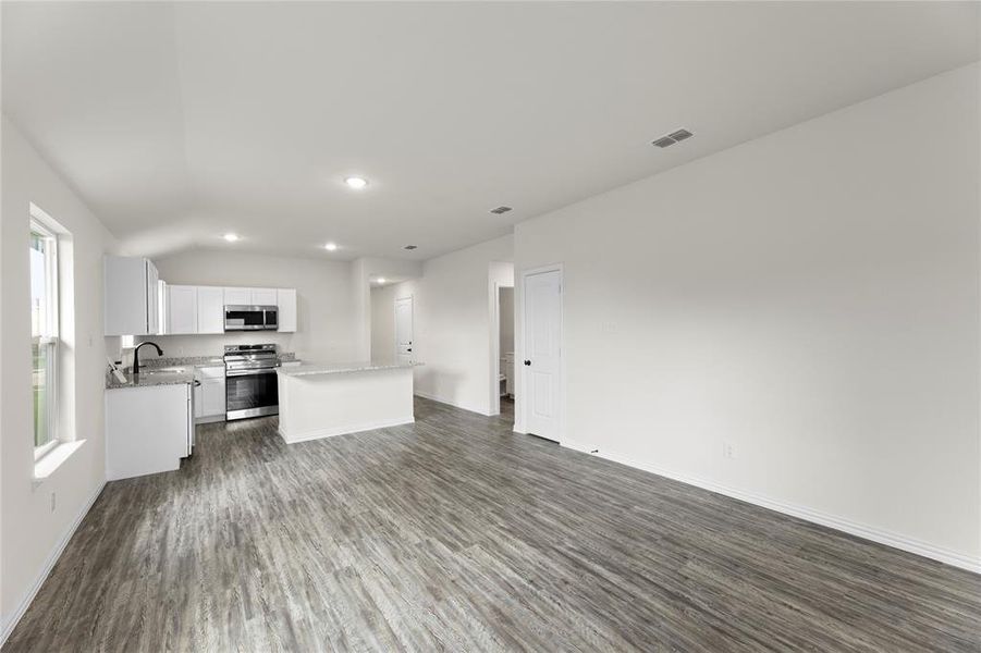 Spacious, unfurnished interior of a new home in Labein Villas, Greenville (Image 16). Spacious, unfurnished interior of a new home in Labein Villas, Greenville (Image 16).