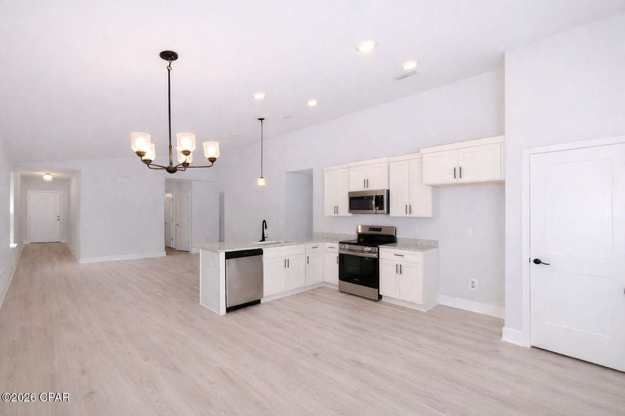 Furnished interior view inside a new home in Fox Glenn, Panama City (Image 5). Furnished interior view inside a new home in Fox Glenn, Panama City (Image 5).
