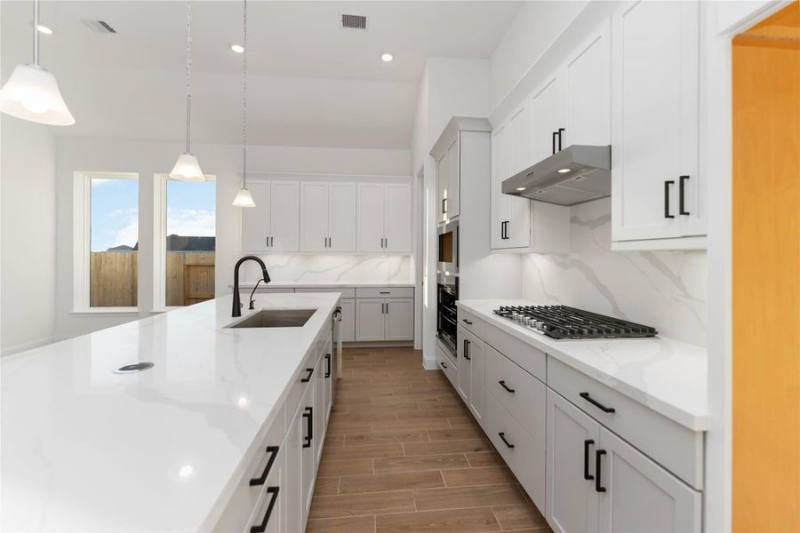 Furnished interior view inside a new home in Arabella on the Prairie, Booth (Image 5).