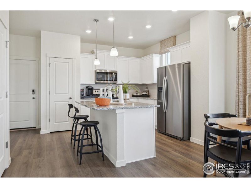 Furnished interior view inside a new home in Settlers Crossing, Commerce City (Image 14).
