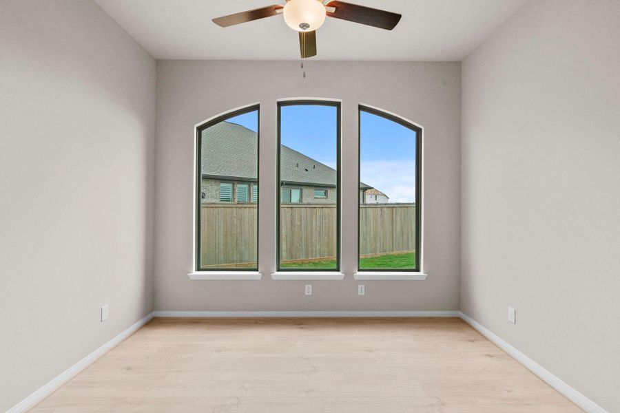 Spacious, unfurnished interior of a new home in Bridgeland, Cypress (Image 31).