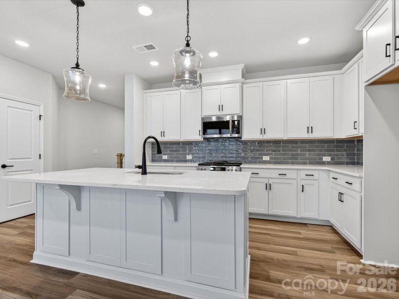Furnished interior view inside a new home in North Creek Village, Huntersville (Image 8).