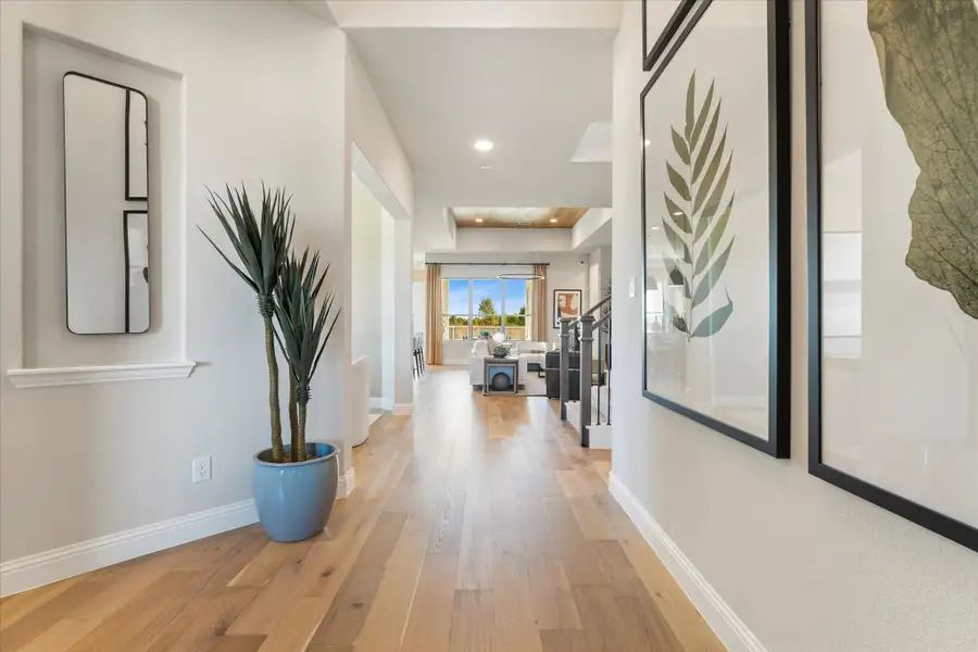 Furnished interior view inside a new home in Walton Ridge, Corinth (Image 5).