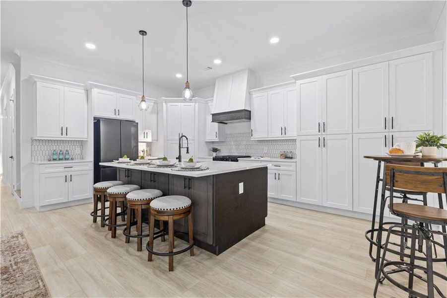 Furnished interior view inside a new home in , Lawrenceville (Image 6).