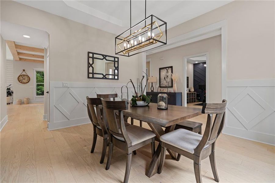 Furnished interior view inside a new home in , Lawrenceville (Image 35).