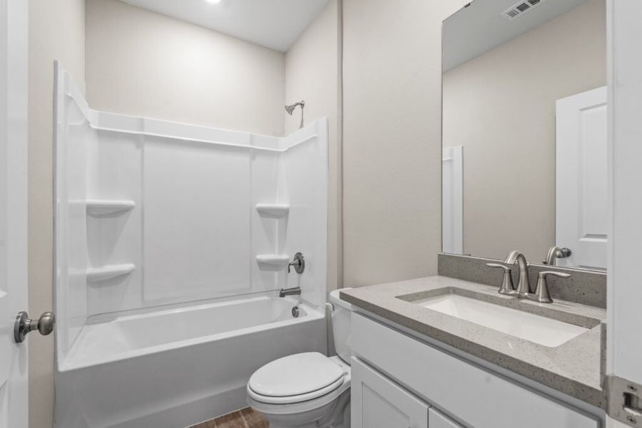 Furnished interior view inside a new home in Natureview, Freeport (Image 1). Furnished interior view inside a new home in Natureview, Freeport (Image 1).