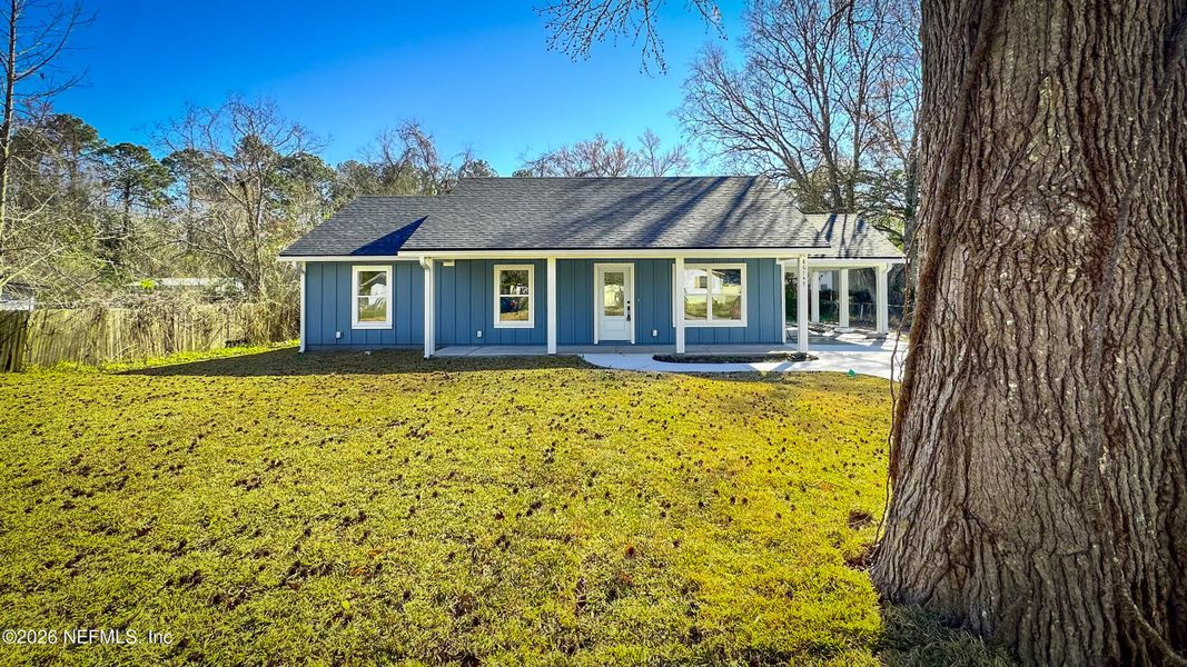 Exterior details and patio area of a home in , Yulee (Image 2). Exterior details and patio area of a home in , Yulee (Image 2).