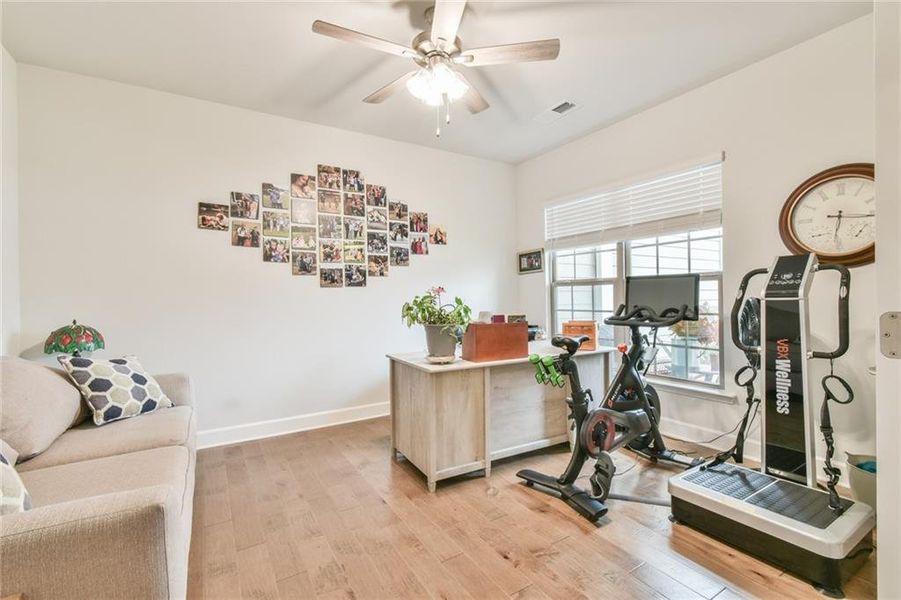 Furnished interior view inside a new home in , Hoschton (Image 13).