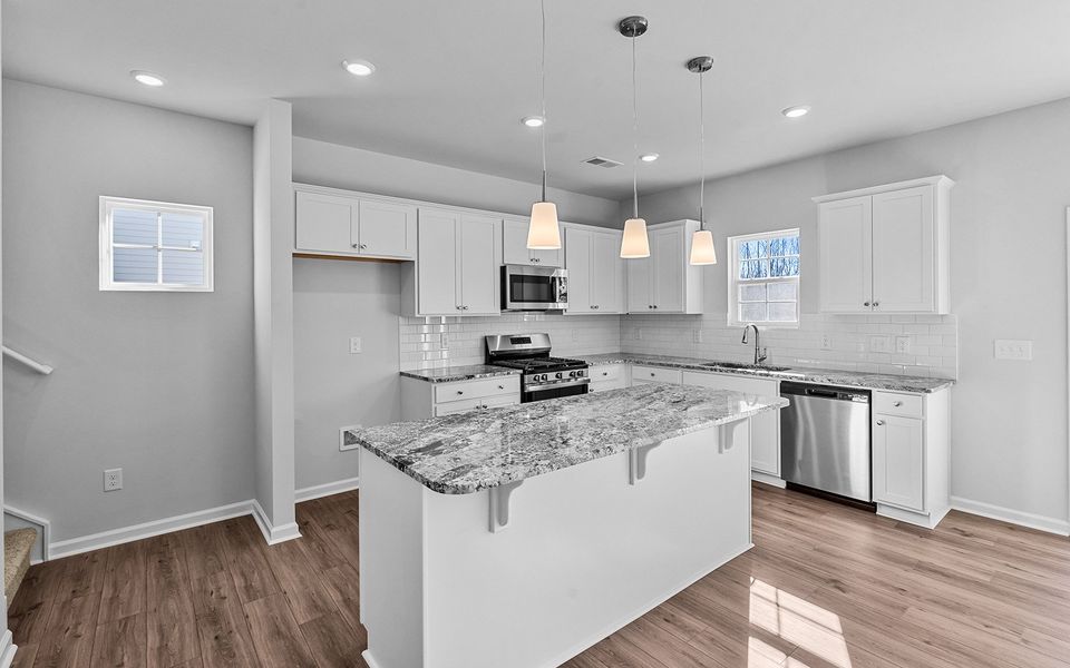 Furnished interior view inside a new home in Fieldstone, Lexington (Image 9).
