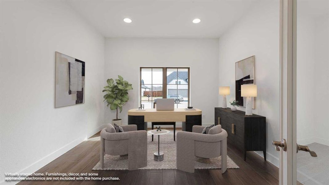 Furnished interior view inside a new home in Sonoma Verde, McLendon-Chisholm (Image 12).