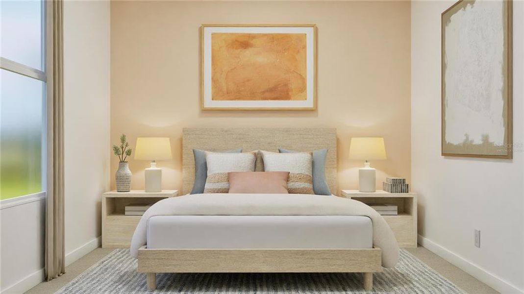 Furnished interior view inside a new home in , Kissimmee (Image 8).