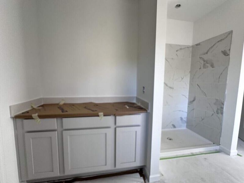 Primary Bath Construction Progress