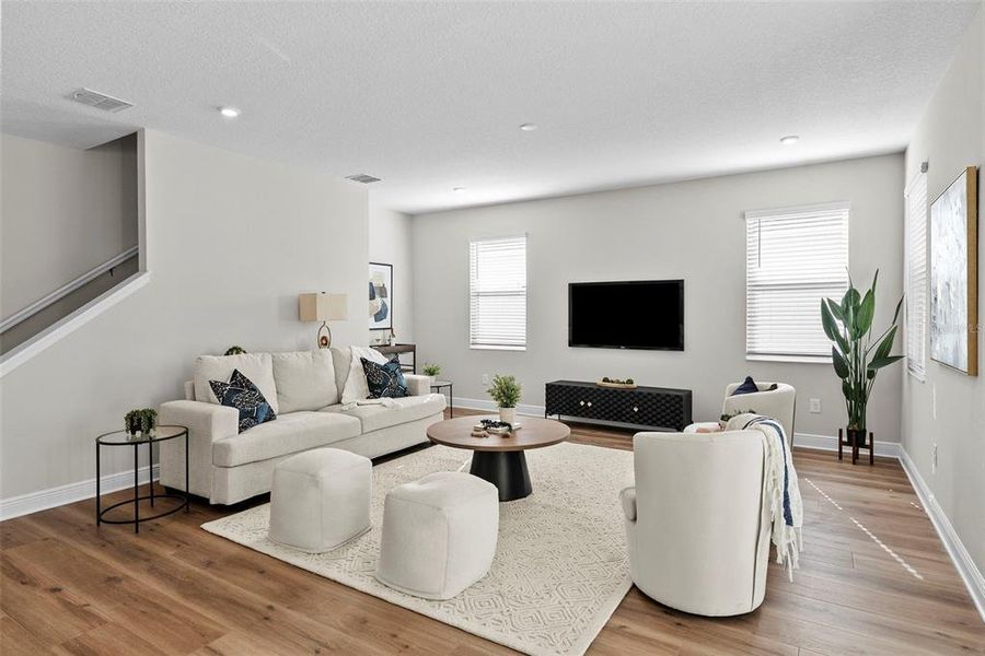 Furnished interior view inside a new home in , St. Petersburg (Image 32).