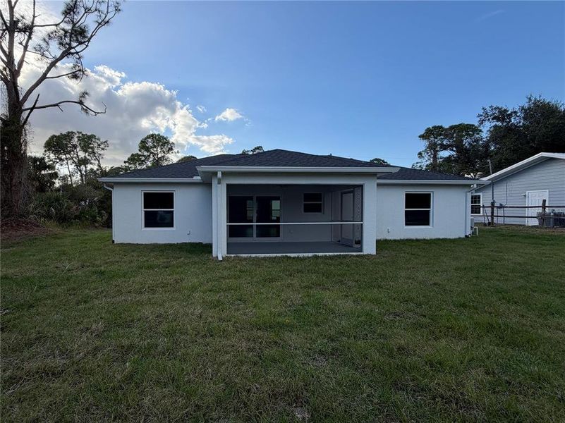 Exterior details and patio area of a home in , North Port (Image 3). Exterior details and patio area of a home in , North Port (Image 3).