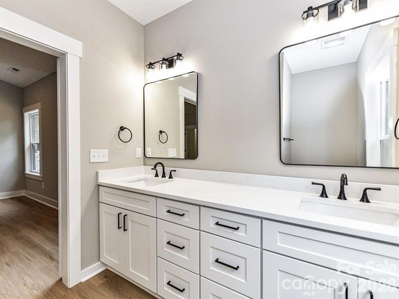 Furnished interior view inside a new home in , Marshville (Image 9).