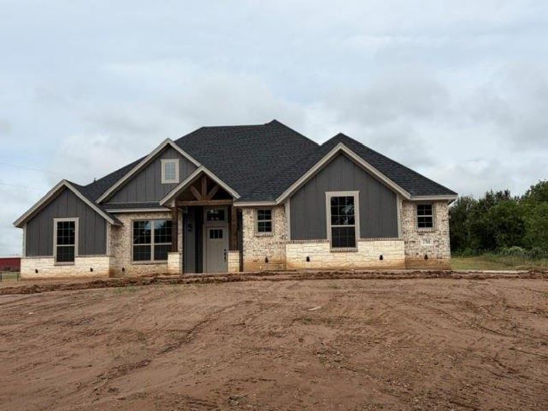 In-progress construction of a new home in , Reno, TX (Image 20).