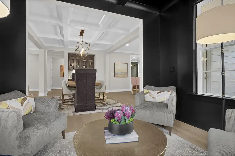 Furnished interior view inside a new home in , Summerville (Image 42).