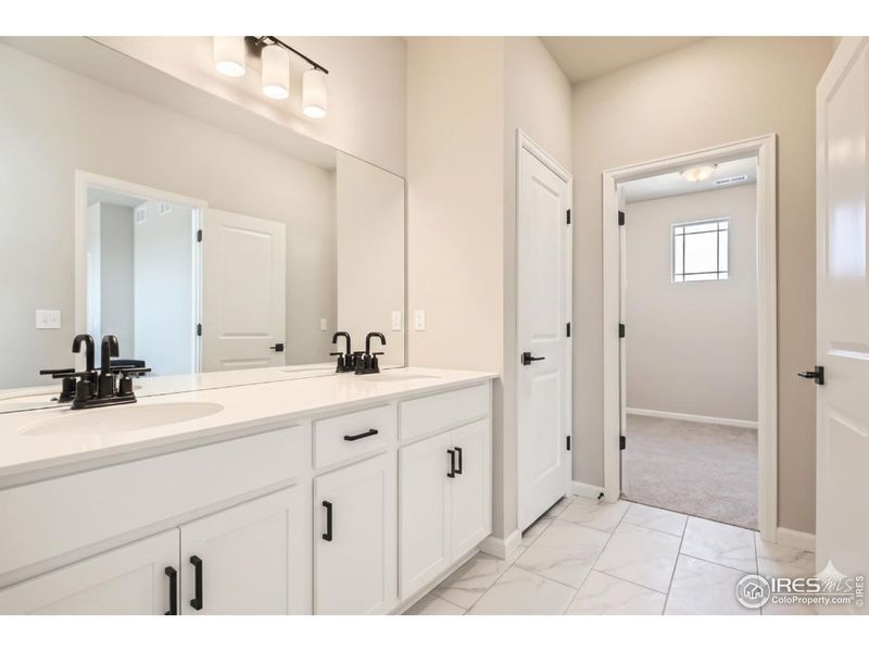 Furnished interior view inside a new home in Hidden Creek, Frederick (Image 35). Furnished interior view inside a new home in Hidden Creek, Frederick (Image 35).
