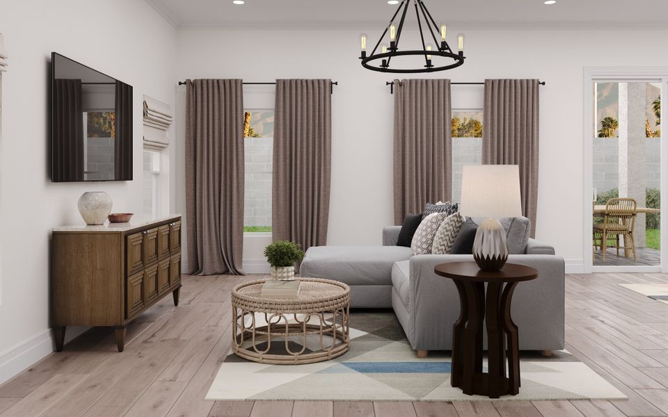 Representative furnished interior of a home built from the Pantano by Beazer Homes in Willows at Bella Vista Farms: Bella Vista Farms, San Tan Valley (Image 6). Representative furnished interior of a home built from the Pantano by Beazer Homes in Willows at Bella Vista Farms: Bella Vista Farms, San Tan Valley (Image 6).