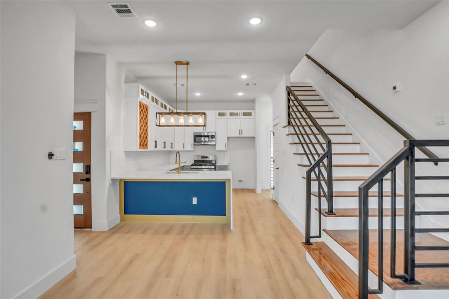 Furnished interior view inside a new home in , Houston (Image 4). Furnished interior view inside a new home in , Houston (Image 4).