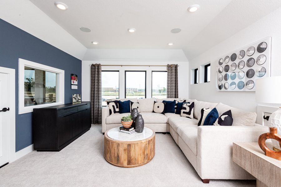 Representative furnished interior of a home built from the Summerfield by Beazer Homes in Copia Pines, Montgomery (Image 17).
