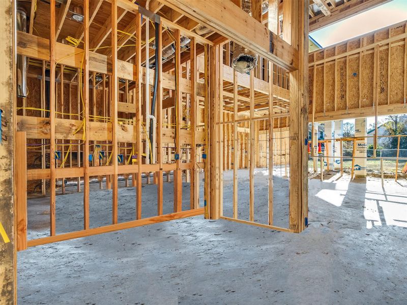 In-progress construction of a new home in , Houston, TX (Image 8).