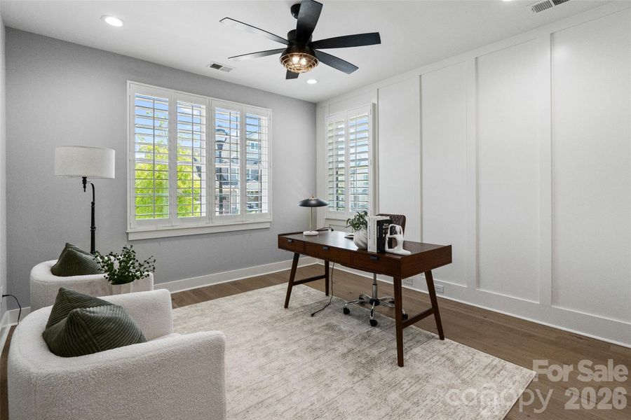 Furnished interior view inside a new home in , Fort Mill (Image 9).