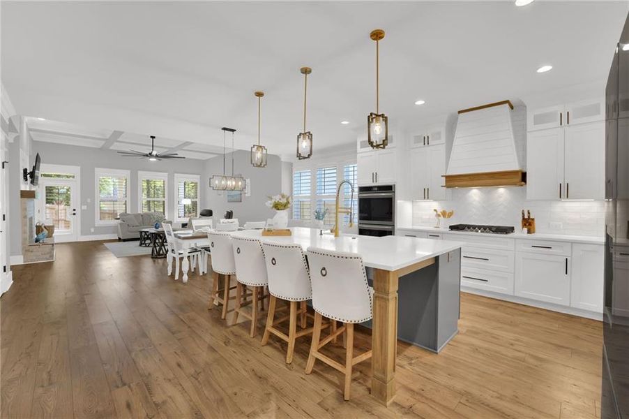 Furnished interior view inside a new home in , Canton (Image 11).