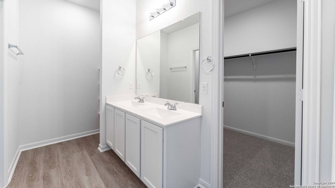 Furnished interior view inside a new home in Katzer Ranch, Converse (Image 4).