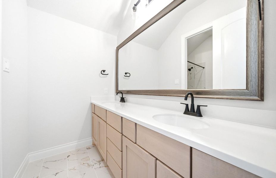 Close-up of interior finishes inside a home in Bridgeland 60′, Cypress (Image 16).