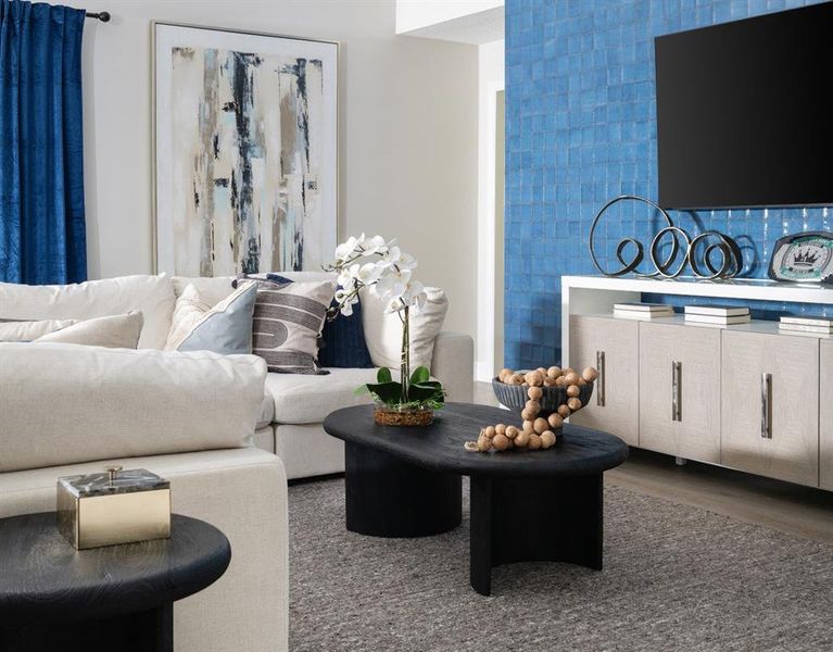Furnished interior view inside a new home in Cherrywood Preserve, Ocala (Image 8).