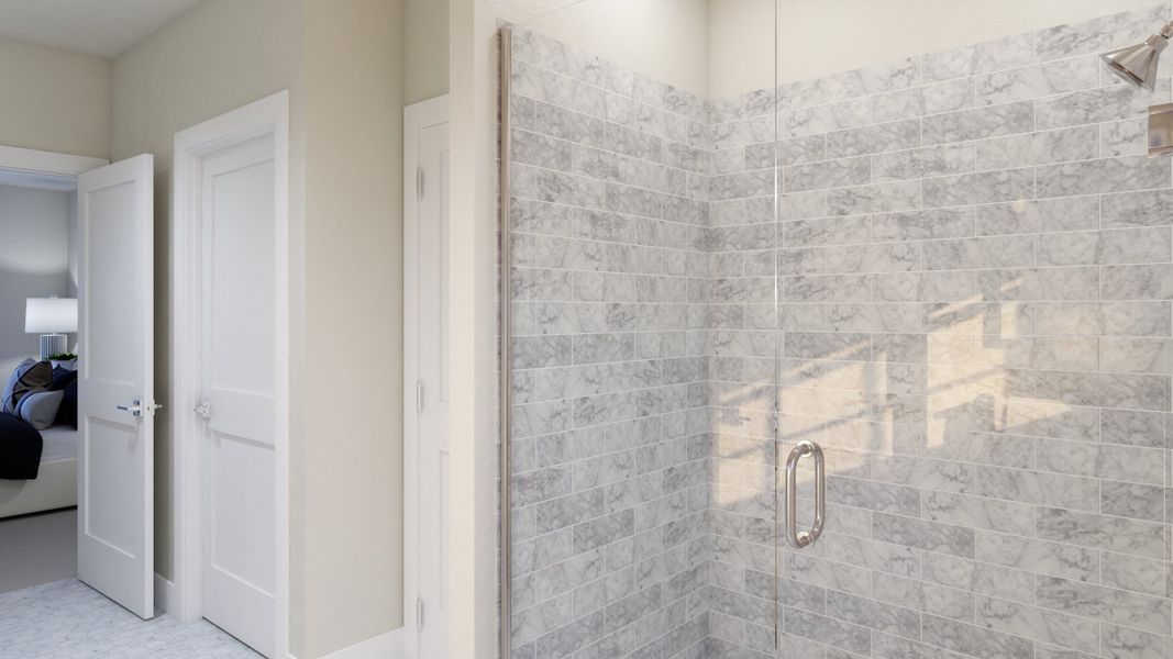 Representative interior finishes for a home built from the Monroe by Risewell Homes in Kentucky Square, Sanford (Image 18).